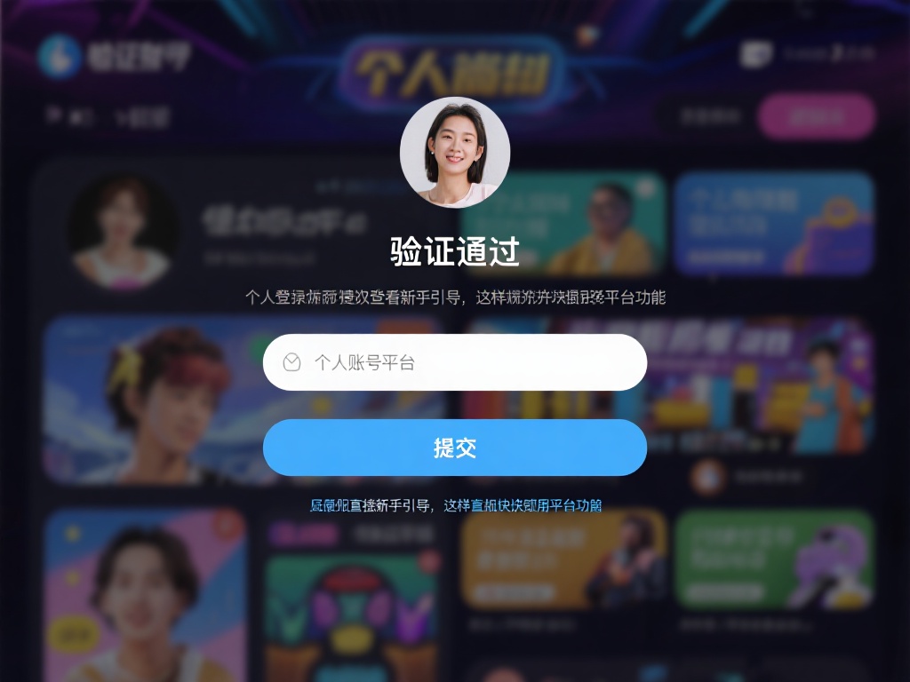 验证通过后，点击“提交”按钮，你的账号就注册成功了